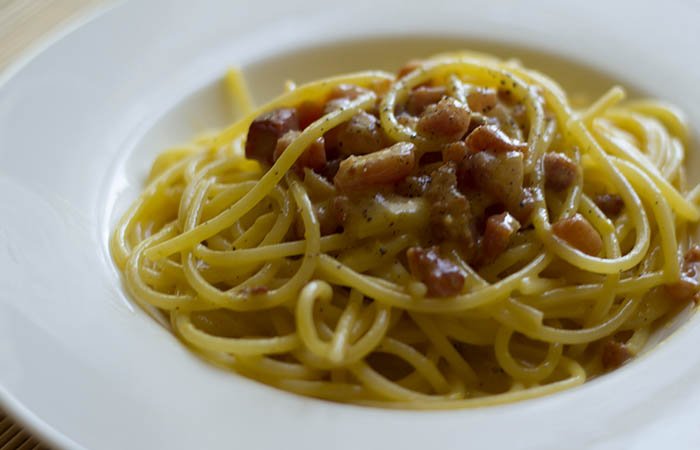 6. Carbonara Pasta