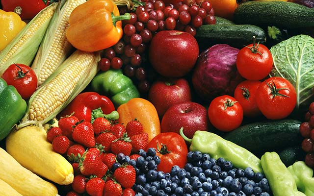 fruits and vegitables