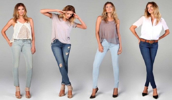 Easy ways to look taller in jeans