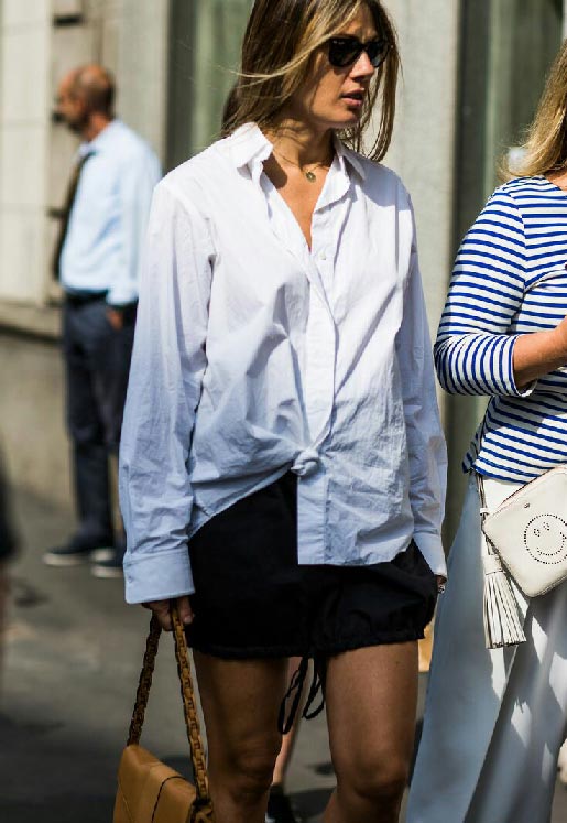 Borrow your Boyfriend’s Shirt And Rock the Baggy Look! 