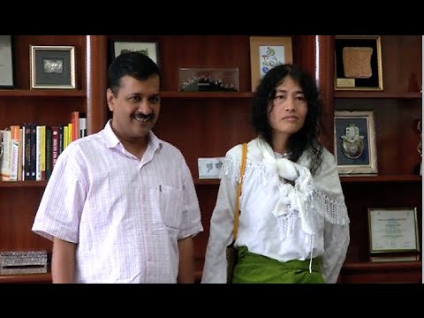 Irom Sharmila seeks Arvind Kejriwal’s advice to battle against Congress