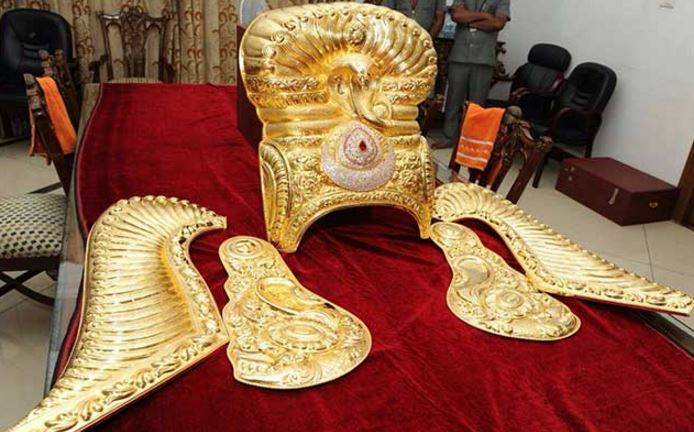 K. Chandrasekhar a huge devotee of Hindu Goddess Bhadrakali.