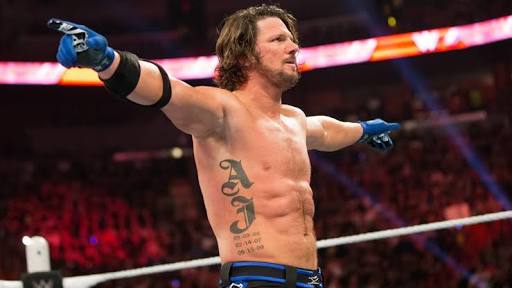 AJ Styles defeated Cena and Ambrose
