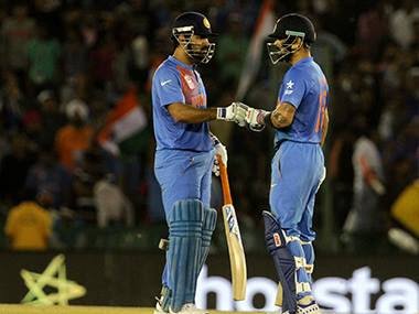 Kohli- Dhoni’s praising session after the match