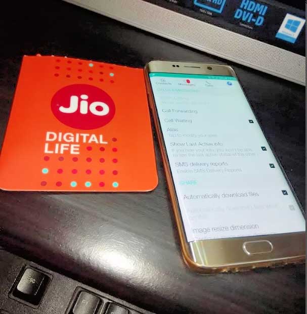 Voice calls on Jio network is not among the tariff plans