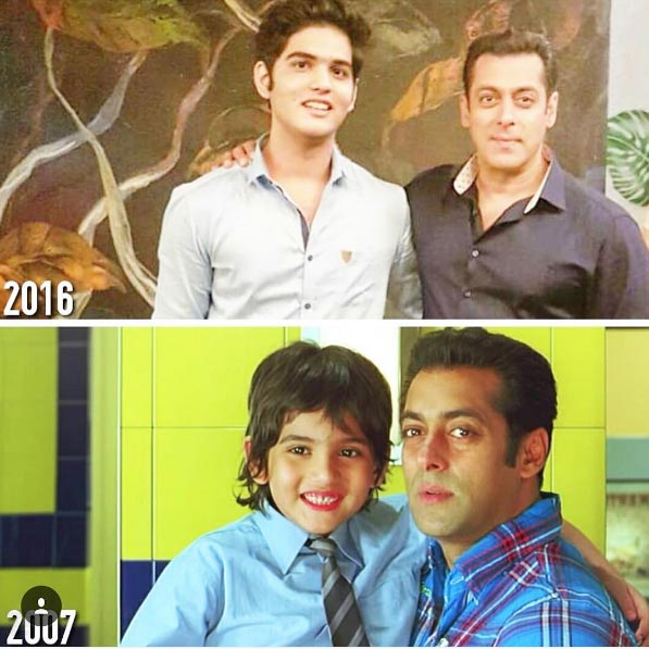 Salman Khan meets his reel son