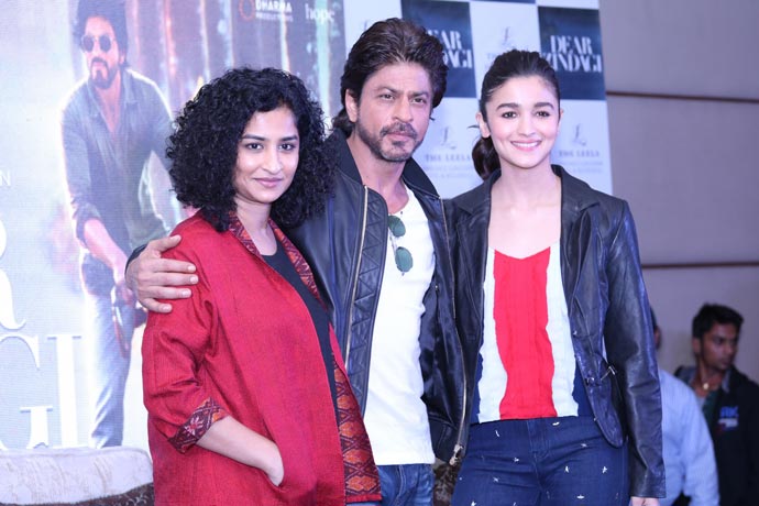 SRK and Alia Bhatt in Delhi for the promotions of Dear Zindagi