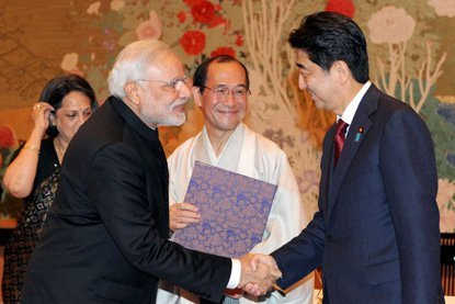 Narendra Modi in Japan