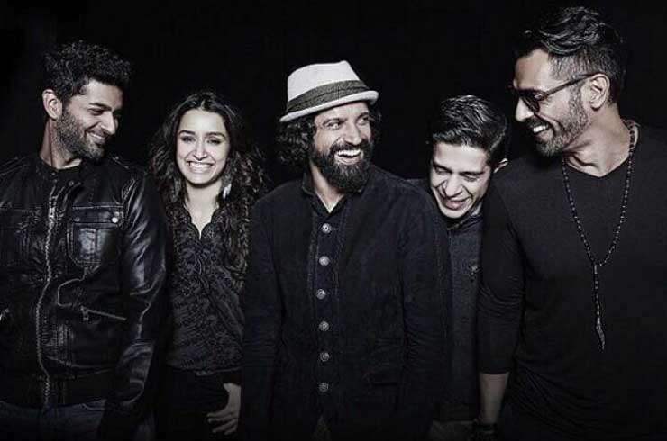 Rock On 2 star cast in Ramjas College, See Pics