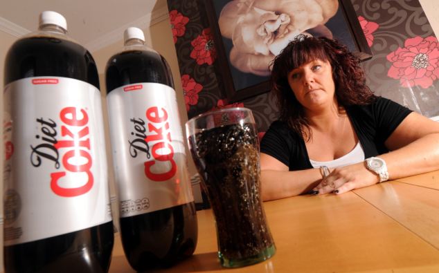 Sweetener in diet soda causes obesity 