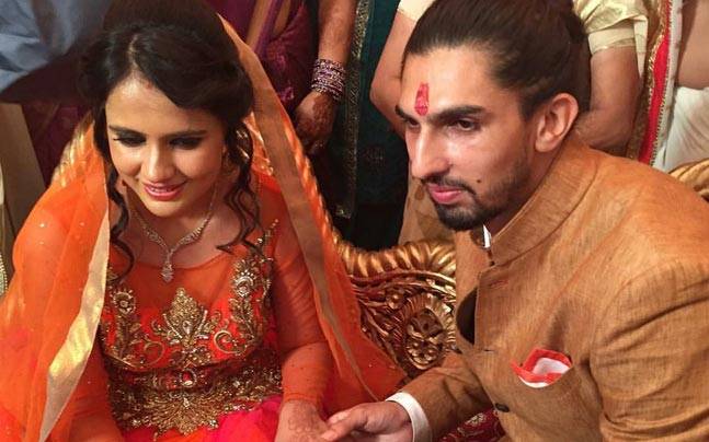 Indian cricketer Ishant Sharma tied the knot, see