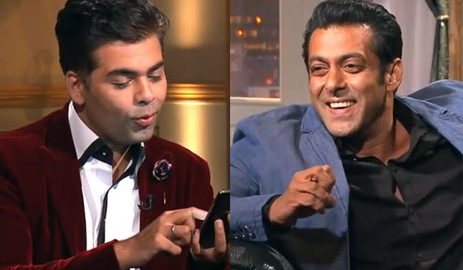 Watch: Salman Khan’s epic reply on KJo’s, Are you still a virgin question