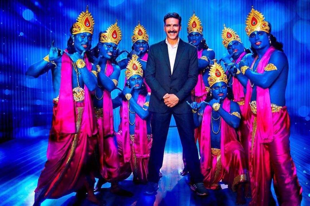 It is a typical Akshay Kumar song