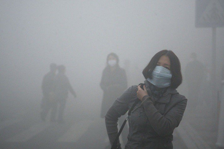 China issued red alert due to dense fog!