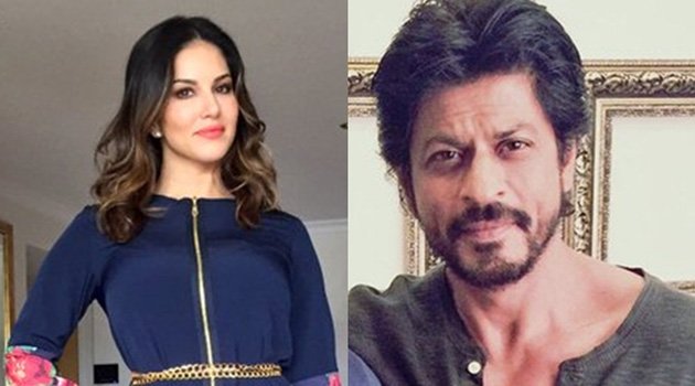 Sunny Leone with SRK