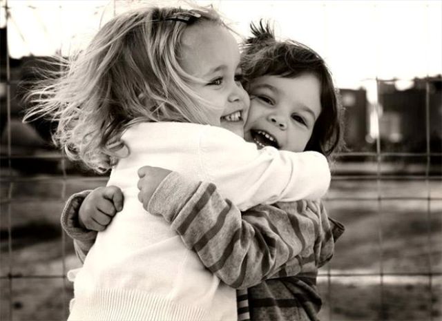 A tight hug can make you forget all your worries