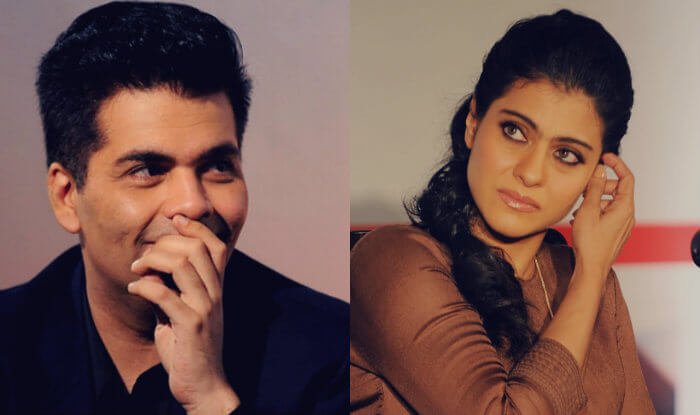 Kajol and Karan Johar