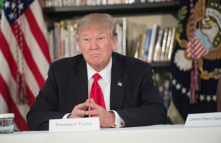 US President Donald Trump