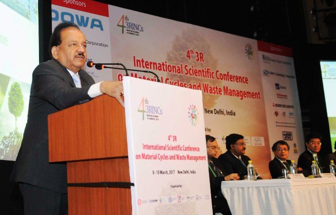 Dr. Harshvardhan at the event