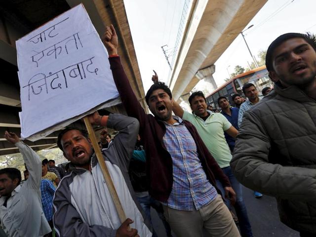 Jat protesters