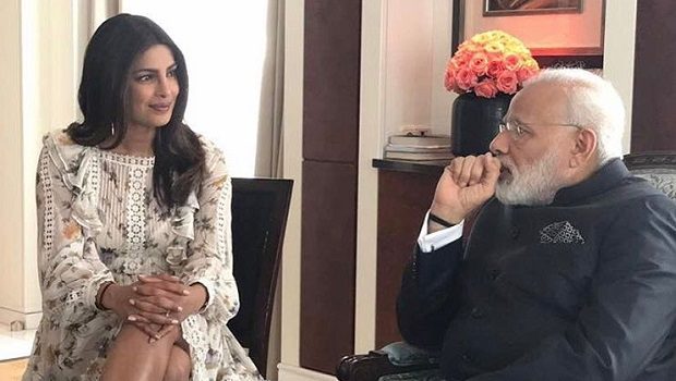 Priyanka Chopra & Narendra Modi