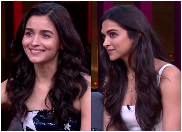Deepika AND Alia @Koffee with Karan