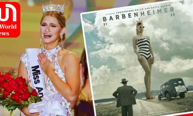 Miss America 2023 - Grace Stanke is a real-life 'Barbenheimer'