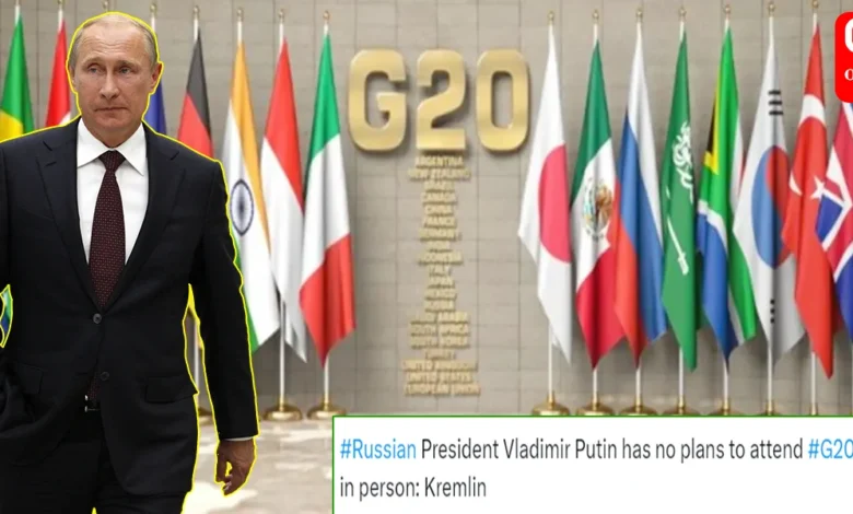 Putin has no plans to attend G20 in India in person