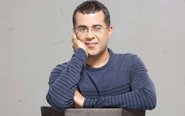 Chetan Bhagat is soon going to treat you again!