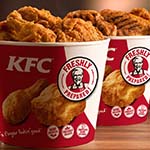 Enjoy your KFC meal now in train also!