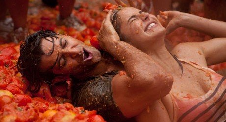 It’s Raining Tomatoes in Spain!