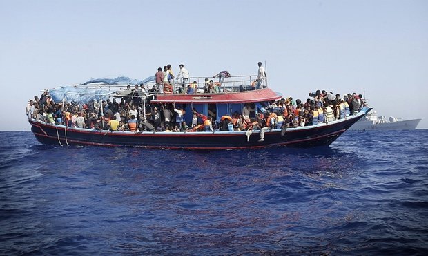 Dead bodies found in hull of migrant ship of Libya