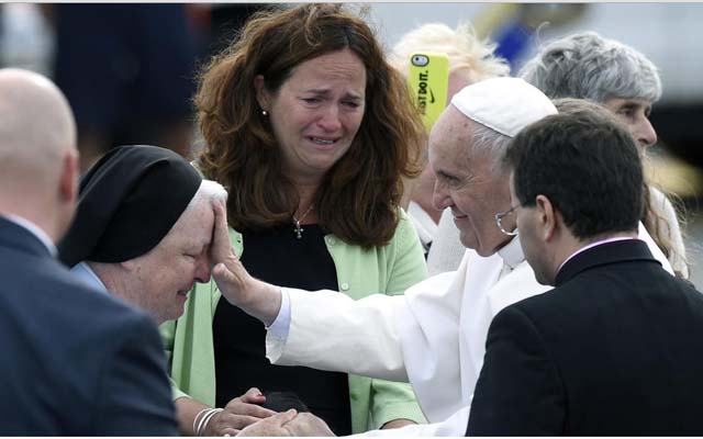 Pope bids Adieu to USA