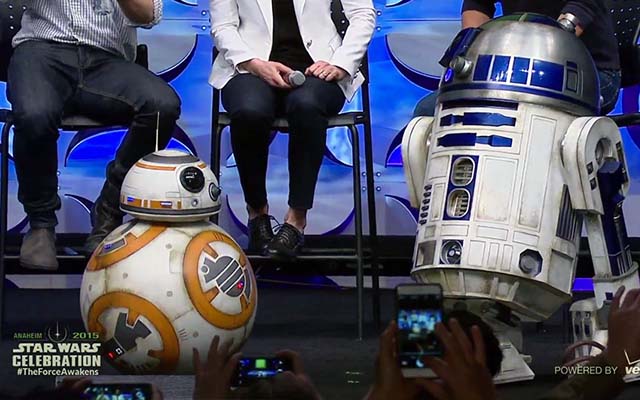 BB 8 droid has got us drooling!