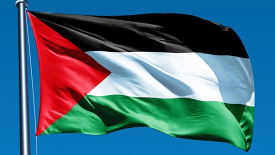 Palestine Flag flys high at UN H.Q.