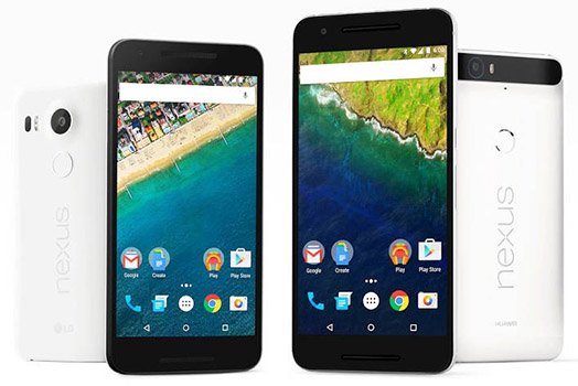 Google unveils new Nexus phones