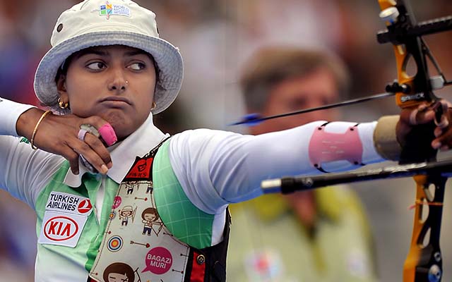 Deepika Kumari wins a silver medal