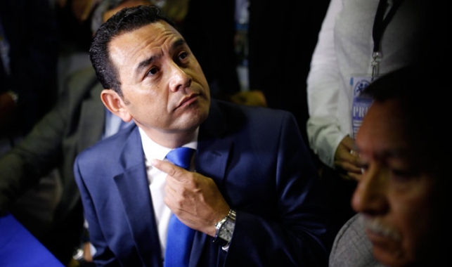 Jimmy Morales has been elected Guatemala President!