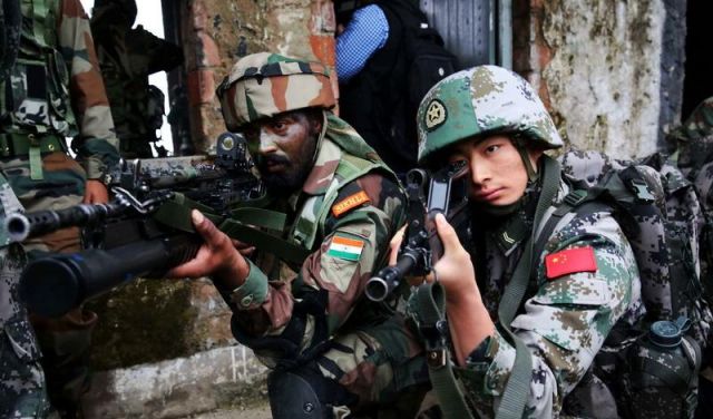 Indo-Chinese anti terror joint army exercise-OneWorldNews