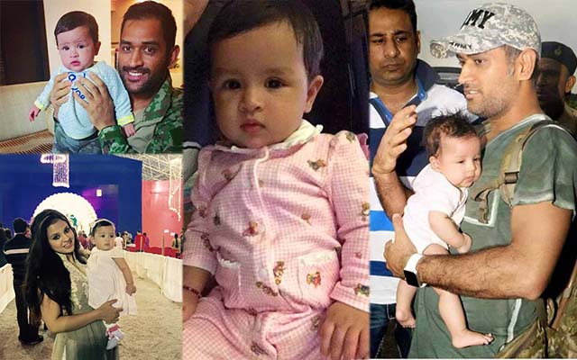 सोशल मीडिया पर काफी शेयर की जा रही है, डैडी धोनी की ये तस्वीरें