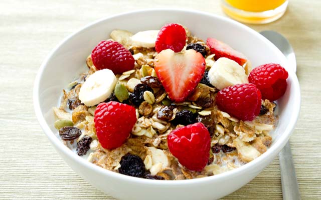 Eat healthy breakfast for good marks!