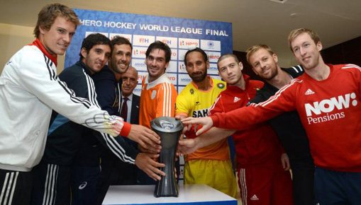 The trophy of Hockey World League is all set to get unveiled