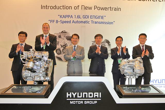 New hybrid engine with 8 speed auto transmission from Hyundai