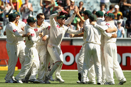 Australia defeated New Zealand by 208 runs