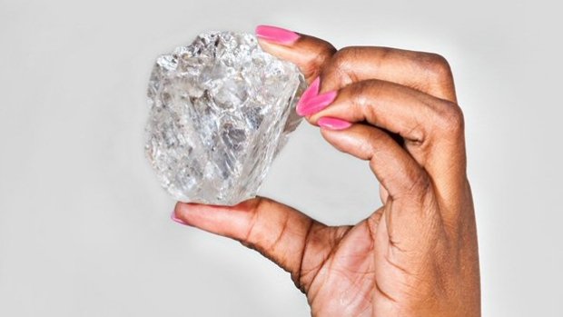 A 1111 carat diamond found in Botswana mine