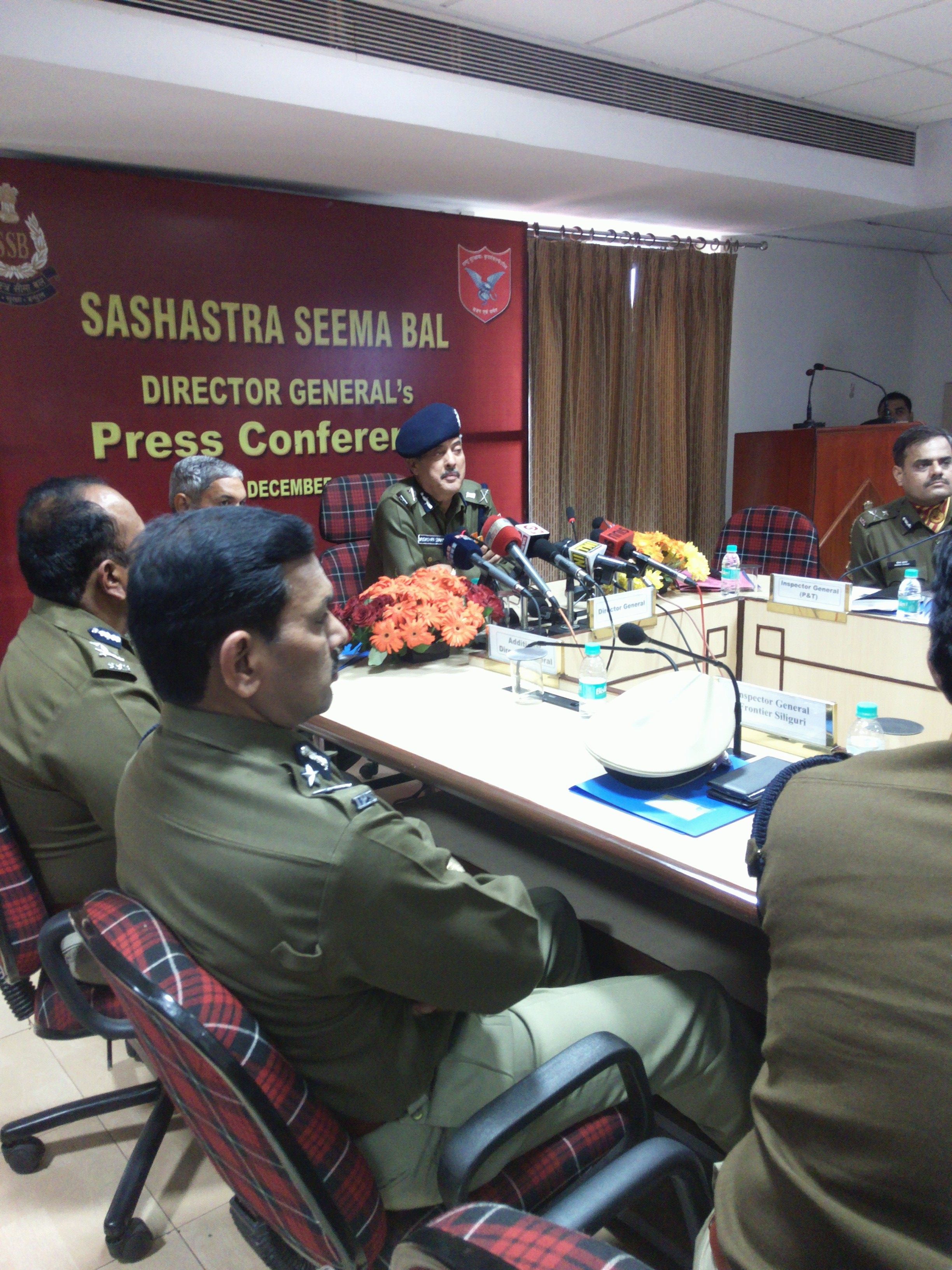 Sashastra Seema Bal’s Press Conference!