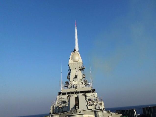 Indian Navy has successfully launched long-range missile LR-SAM