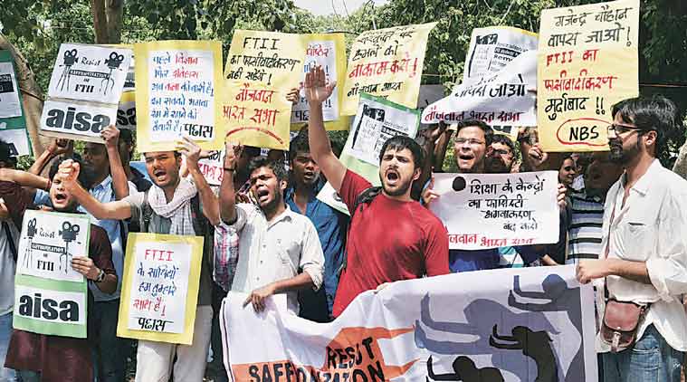 Pune site of FTII got hacked!