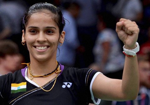 Saina Nehwal won trump match against Delhi Acers