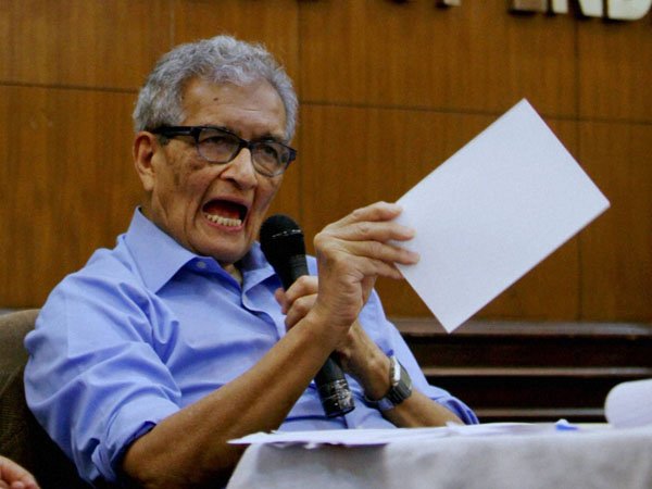 Amartya Sen speaks on “Intolerance”
